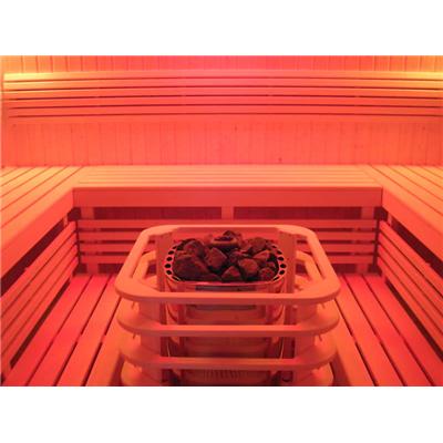 Sauna heater install
